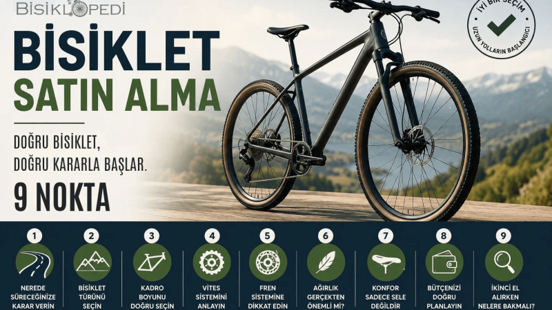 BİSİKLET SATIN ALMA