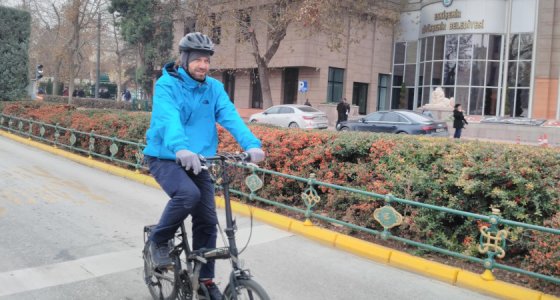 Kışın İşe Bisikletle Gitme Günü