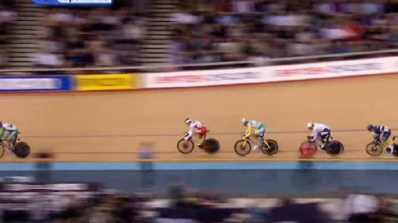 Pist Yarışları, Çizgi Yarışı (Scratch Race)