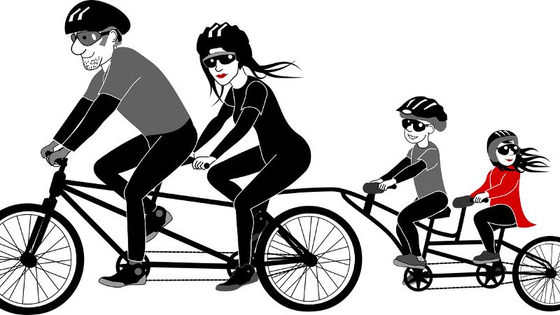 Tandem Bicycle